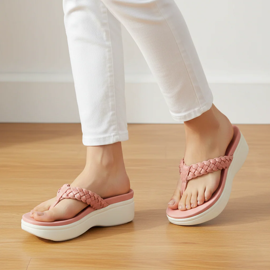 Luna’s™ | Braided Comfort Summer Wedge Sandals - Image 6