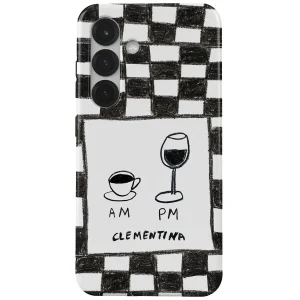 AM PM Magnetic Tough Phone Case