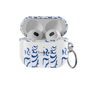 Abstract Wave Apple AirPods 4 Case